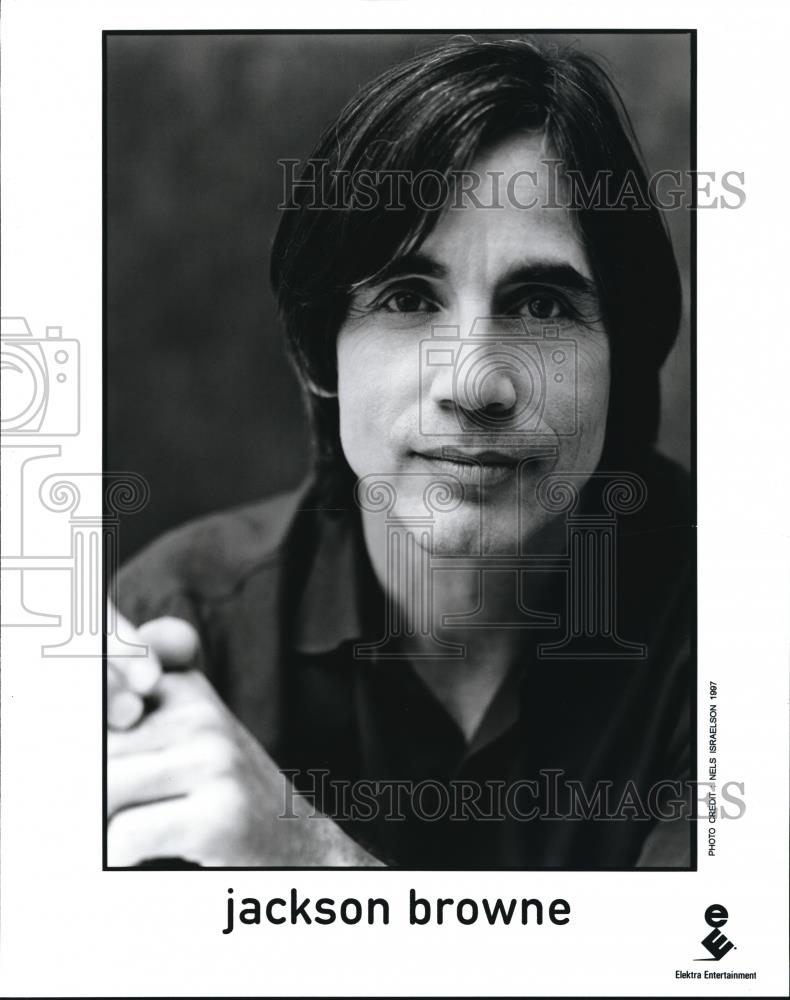 1997 Press Photo Jackson Browne Country Folk Singer Songwriter Musician - Historic Images