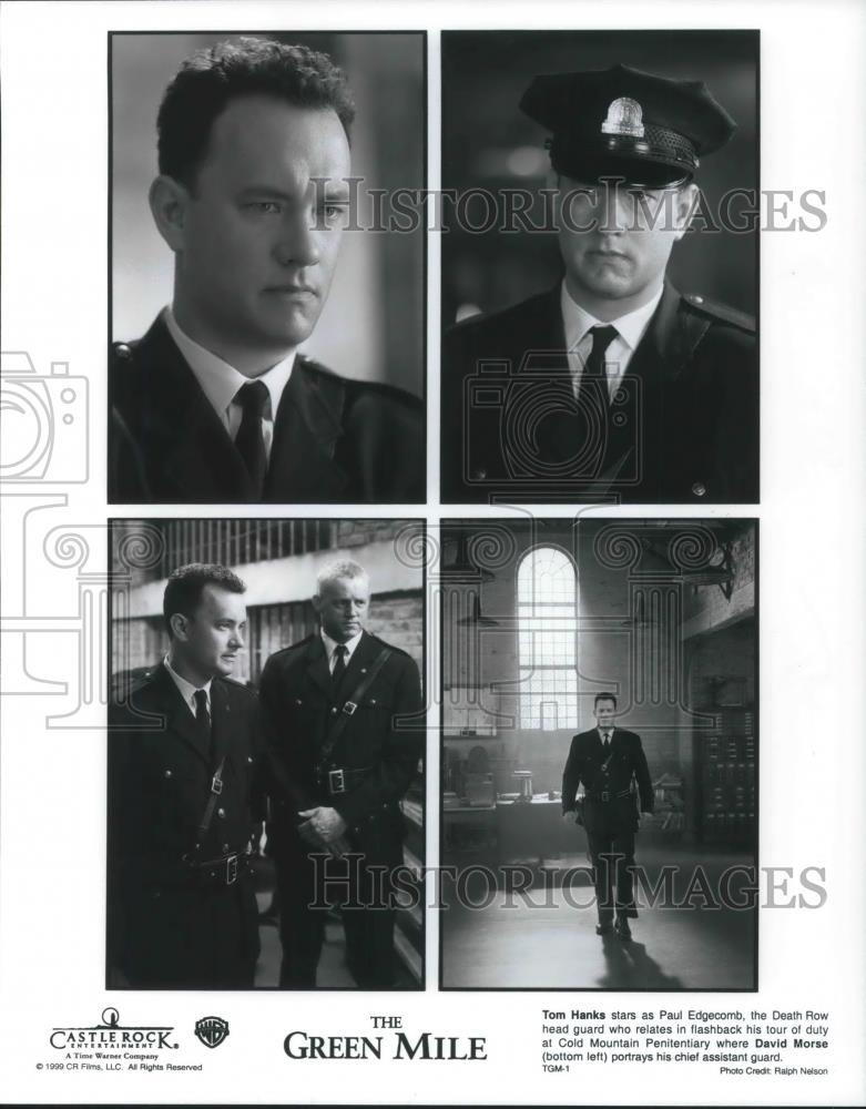 1999 Press Photo Tom Hanks and David Morse in The Green Mile - cvp08771 - Historic Images