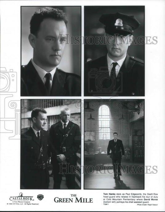 1999 Press Photo Tom Hanks and David Morse in The Green Mile - cvp08771 - Historic Images