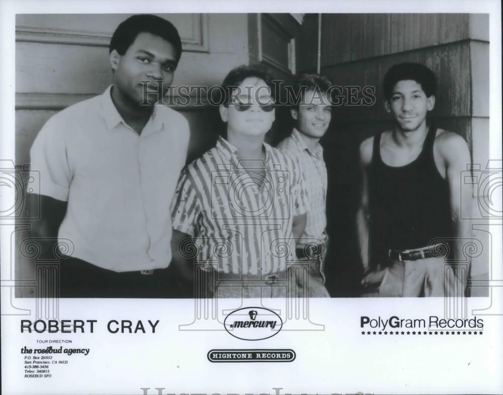 1987 Press Photo Robert Cray Blues Guitarist Singer - cvp01994 - Historic Images