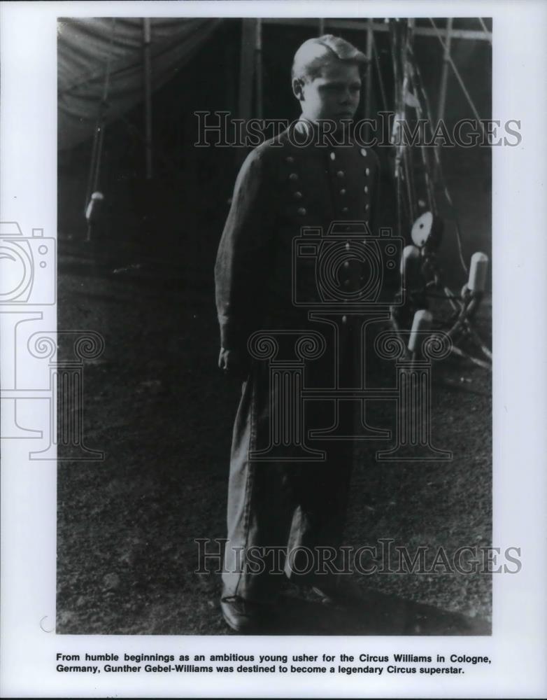 1990 Press Photo Gunther Gebel-Williams Animal Trainer Barnum &amp; Bailey Circus - Historic Images