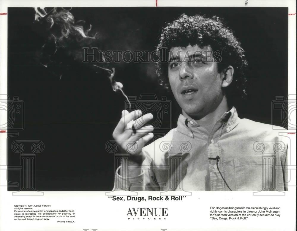 1991 Press Photo Eric Bogosian in Sex, Drugs, Rock &amp; Roll - cvp02173 - Historic Images