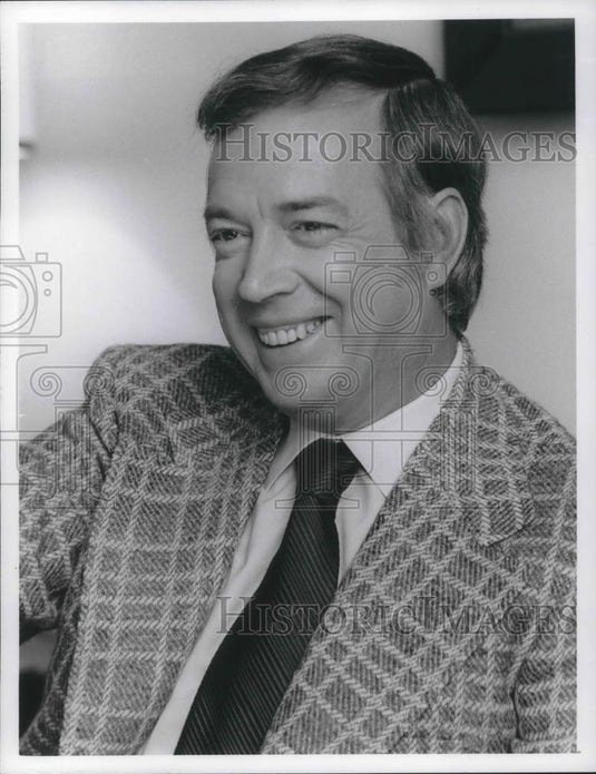 1971 Press Photo Hugh Downs Broadcaster - cvp04494 - Historic Images