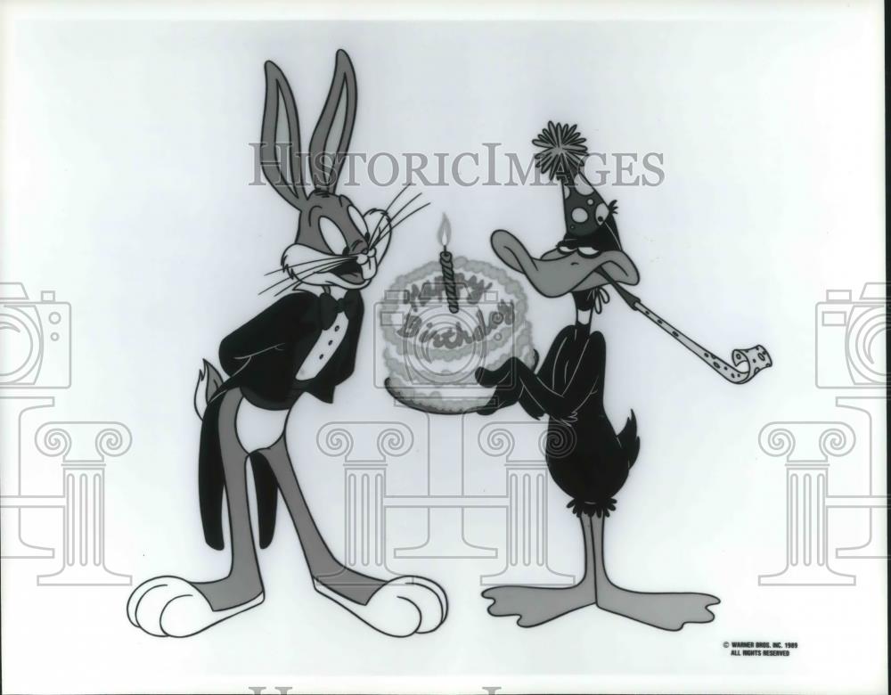 1988 Press Photo Bugs Bunny & Daffy Duck - cvp09132 - Historic Images