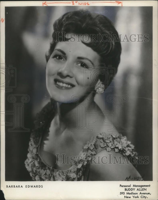 1981 Press Photo Barbara Edwards - cvp06044 - Historic Images
