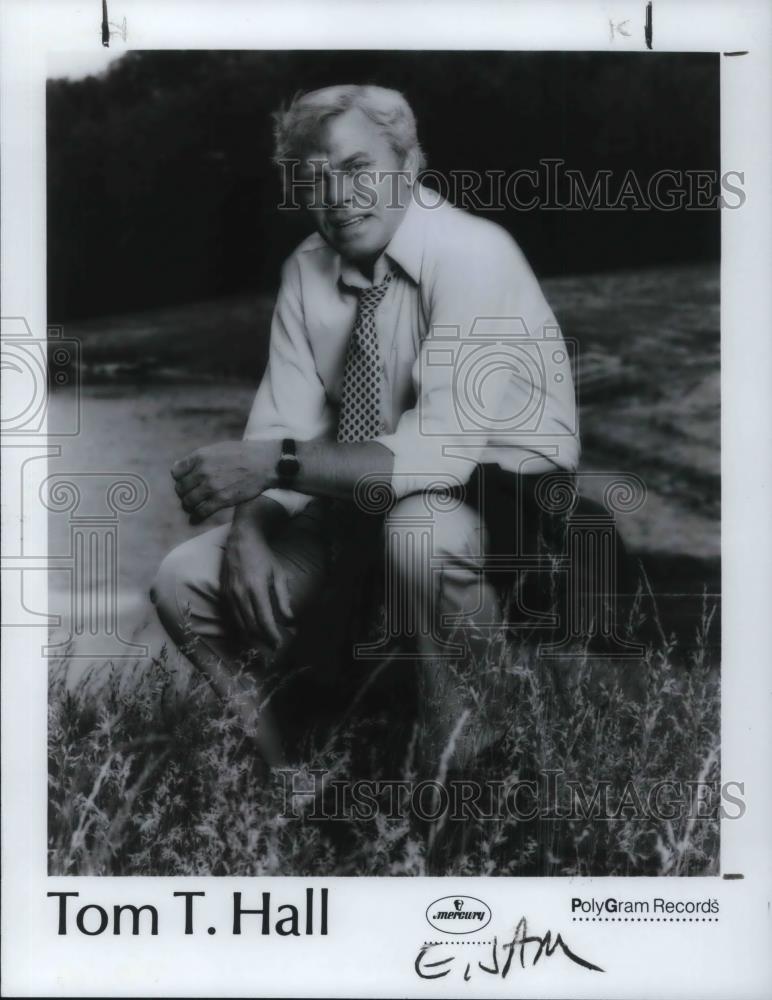 1995 Press Photo Tom T Hall country music singer-songwriter. - cvp16003 - Historic Images