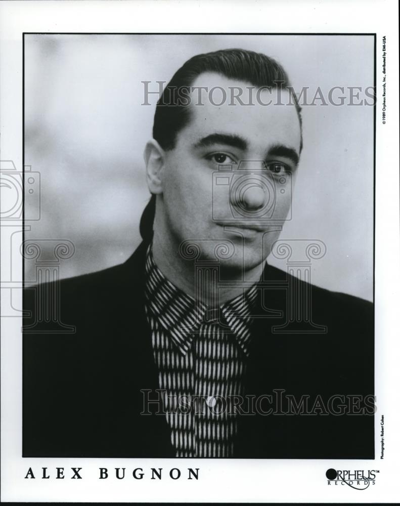 1989 Press Photo Alex Bugnon Jazz Pianist Composer - cvp00048 - Historic Images