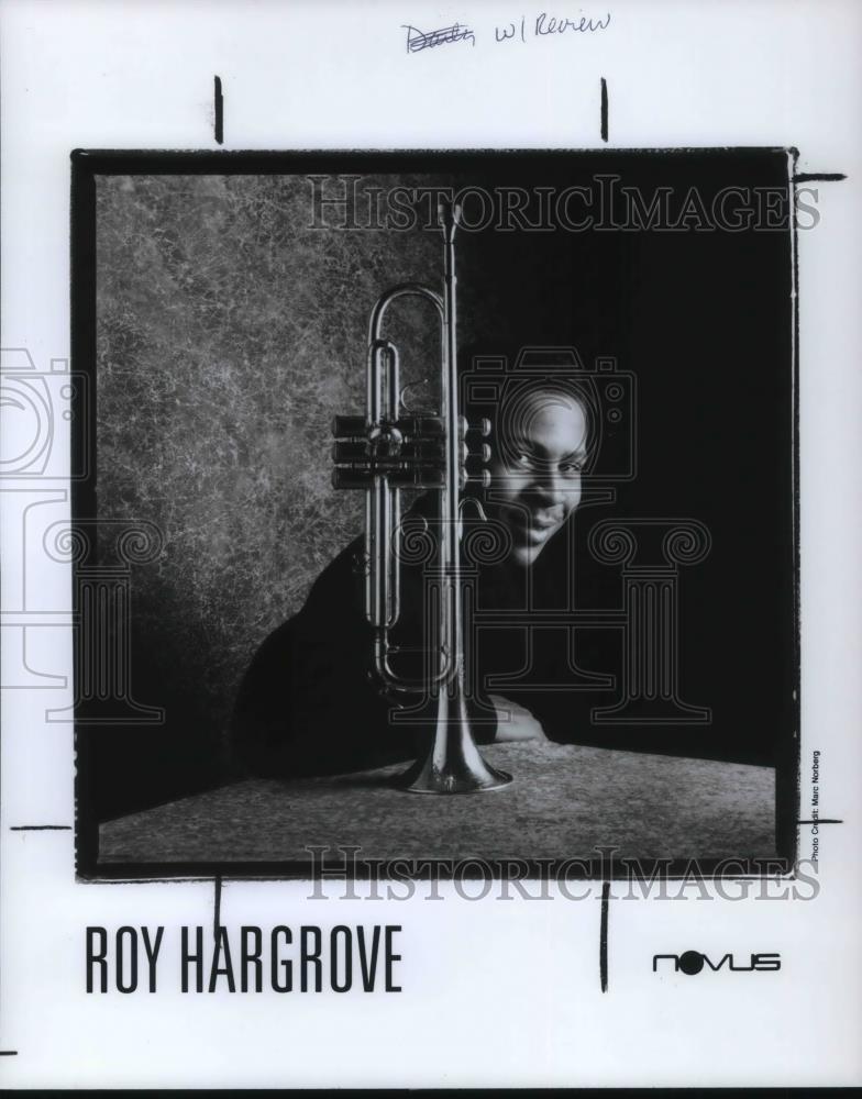 1991 Press Photo Roy Hargrove Musician - cvp17196 - Historic Images