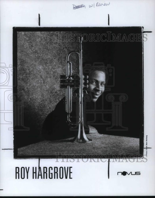 1991 Press Photo Roy Hargrove Musician - cvp17196 - Historic Images