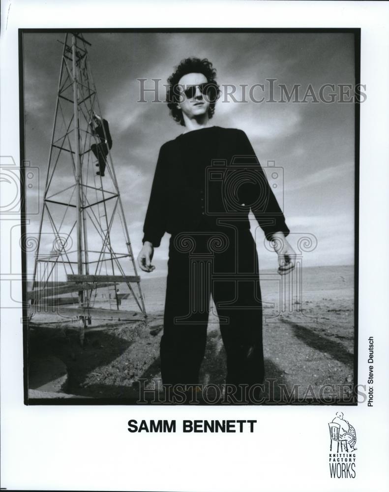 Press Photo Samm Bennett Singer Songwriter Musician - cvp00975 - Historic Images