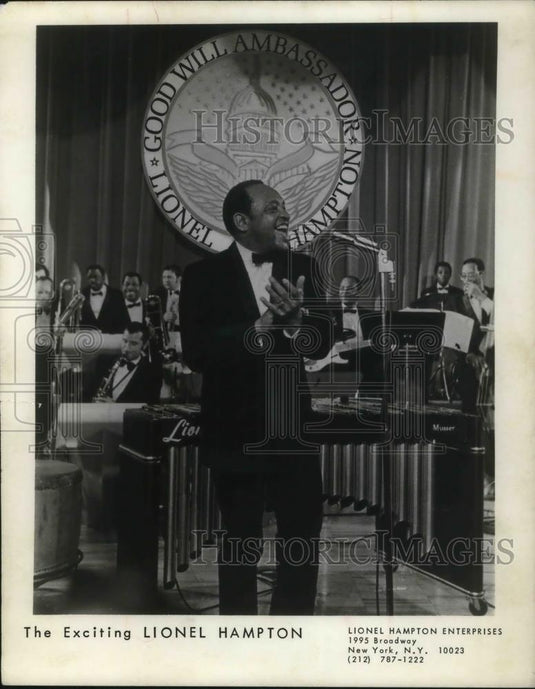 1978 Press Photo Lionel Hampton - cvp16233 - Historic Images