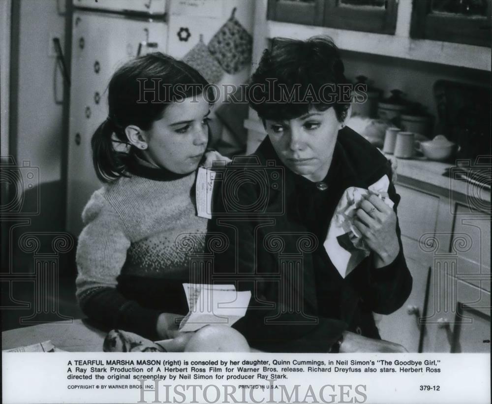 1978 Press Photo Quinn Cummings & Marsha Mason in The Goodbye Girl - cvp18991 - Historic Images