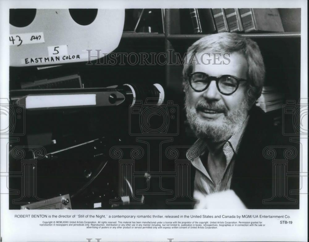 1983 Press Photo Robert Benton Director of Still of the Night - cvp02230 - Historic Images