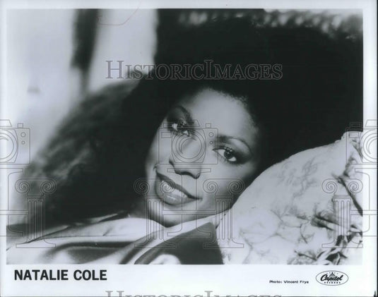 1984 Press Photo Natalie Cole R&B Soul Singer Songwriter Pianist - cvp07730 - Historic Images