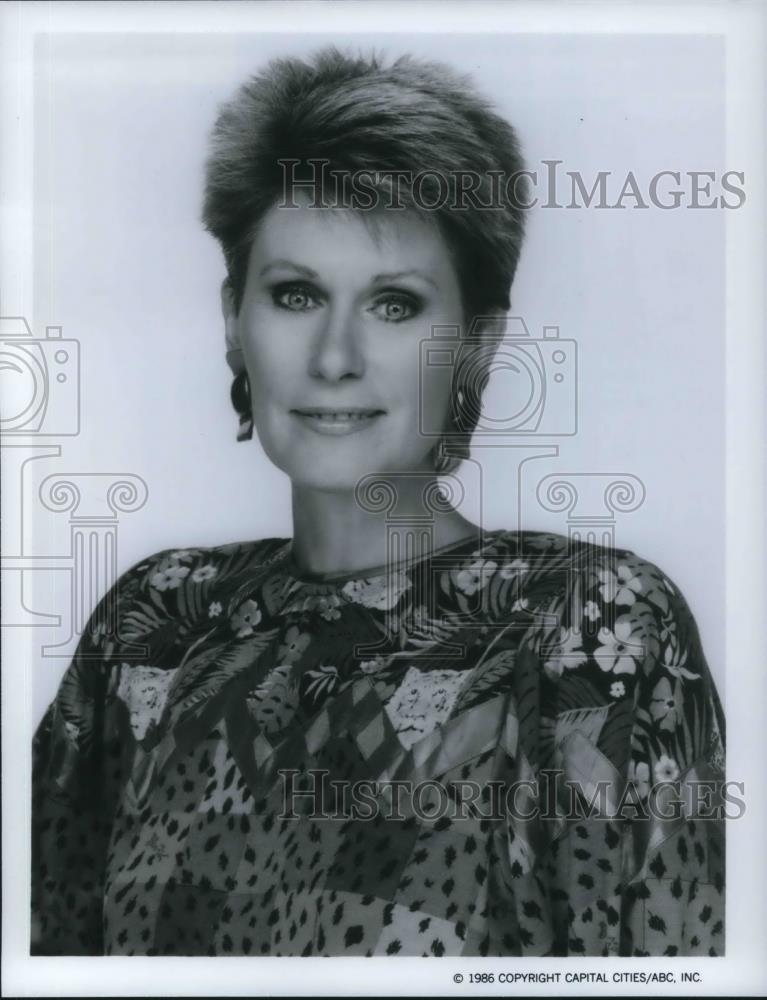 1986 Press Photo Susan Clark in Webster - cvp19672 - Historic Images