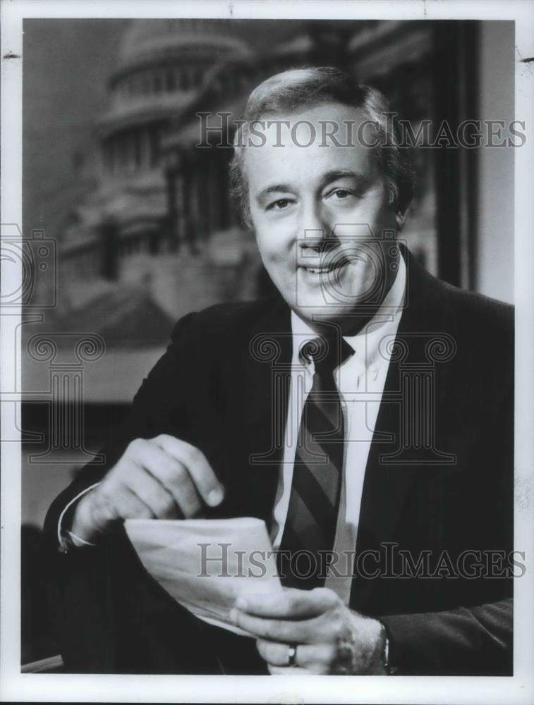 1982 Press Photo Steve Bell News Anchor Good Morning America - cvp05331 - Historic Images