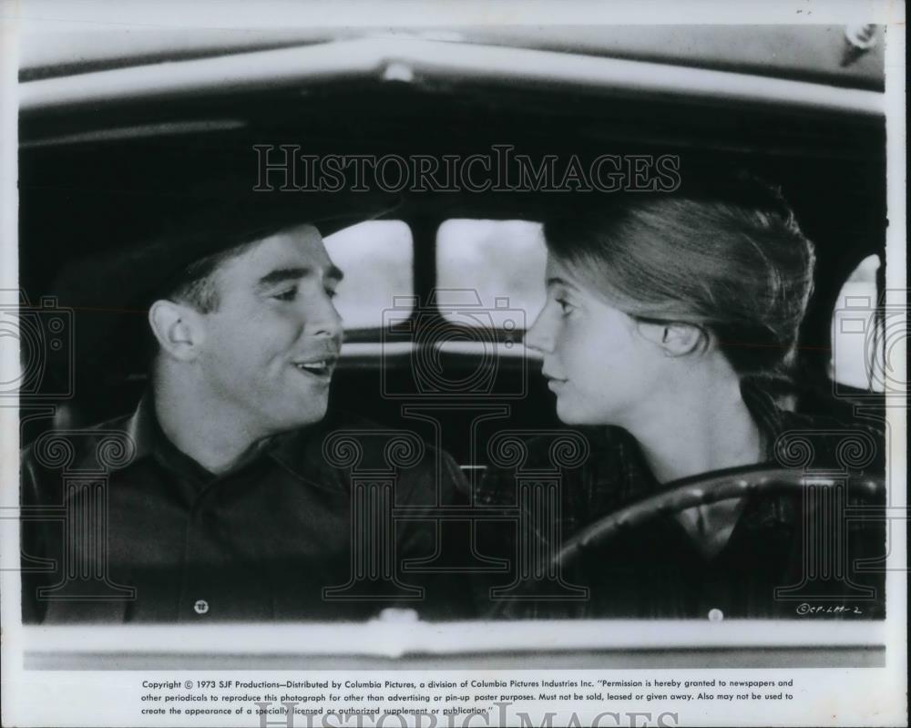 1974 Press Photo Movie Lovin&#39; Molly starring Beau Bridges and Blythe Danner - Historic Images