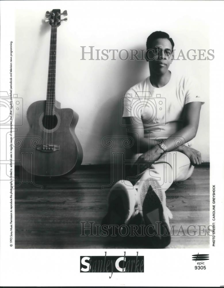 1994 Press Photo Stanley Clarke Jazz Musician Composer Film Scorer - cvp02242 - Historic Images