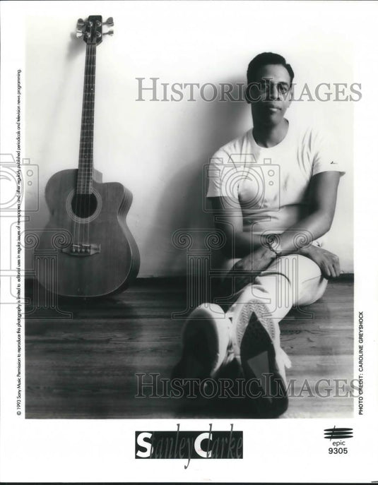1994 Press Photo Stanley Clarke Jazz Musician Composer Film Scorer - cvp02242 - Historic Images