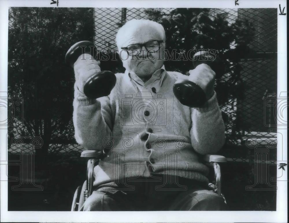 1984 Press Photo James Cagney Terrible Joe Moran - cvp08138 - Historic Images