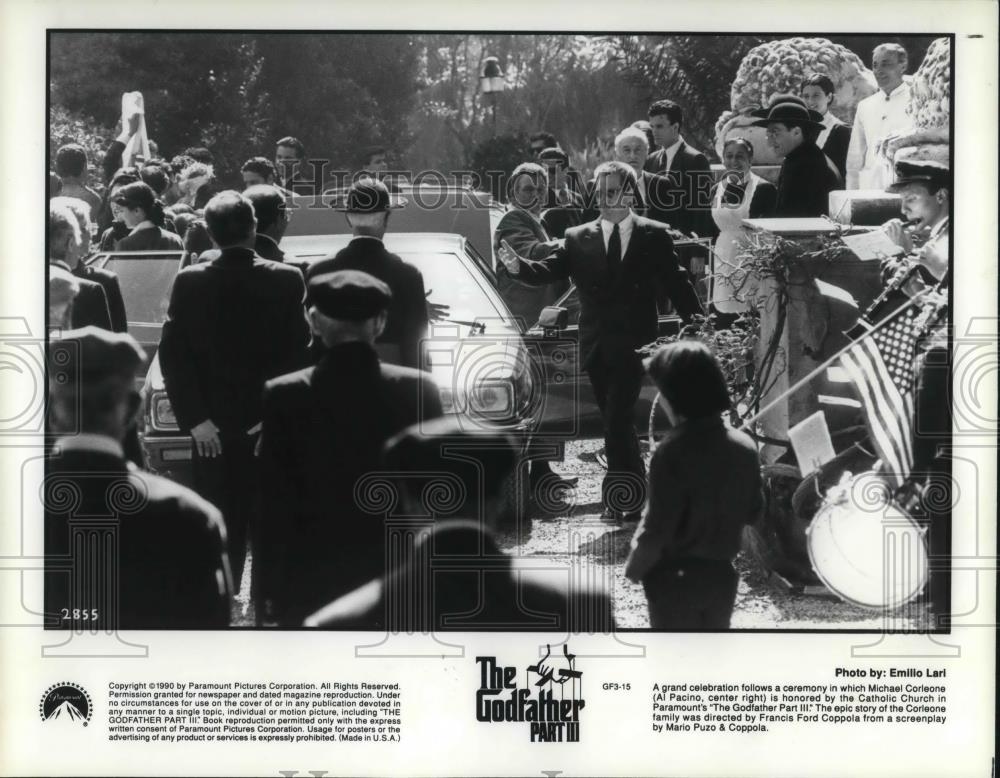 1991 Press Photo Movie The Godfather Part III - cvp19014 - Historic Images