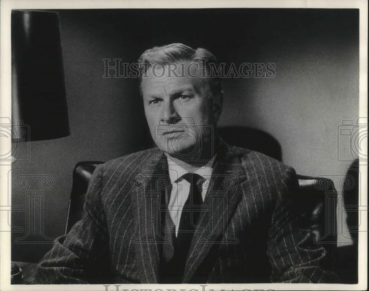 1957 Press Photo Eddie Alberts in An End to Fear - cvp13537 - Historic Images