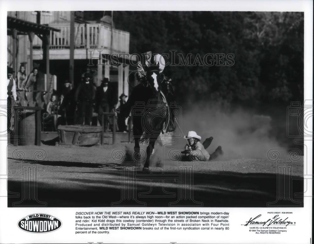 1994 Press Photo Wild West Showdown - cvp19278 - Historic Images