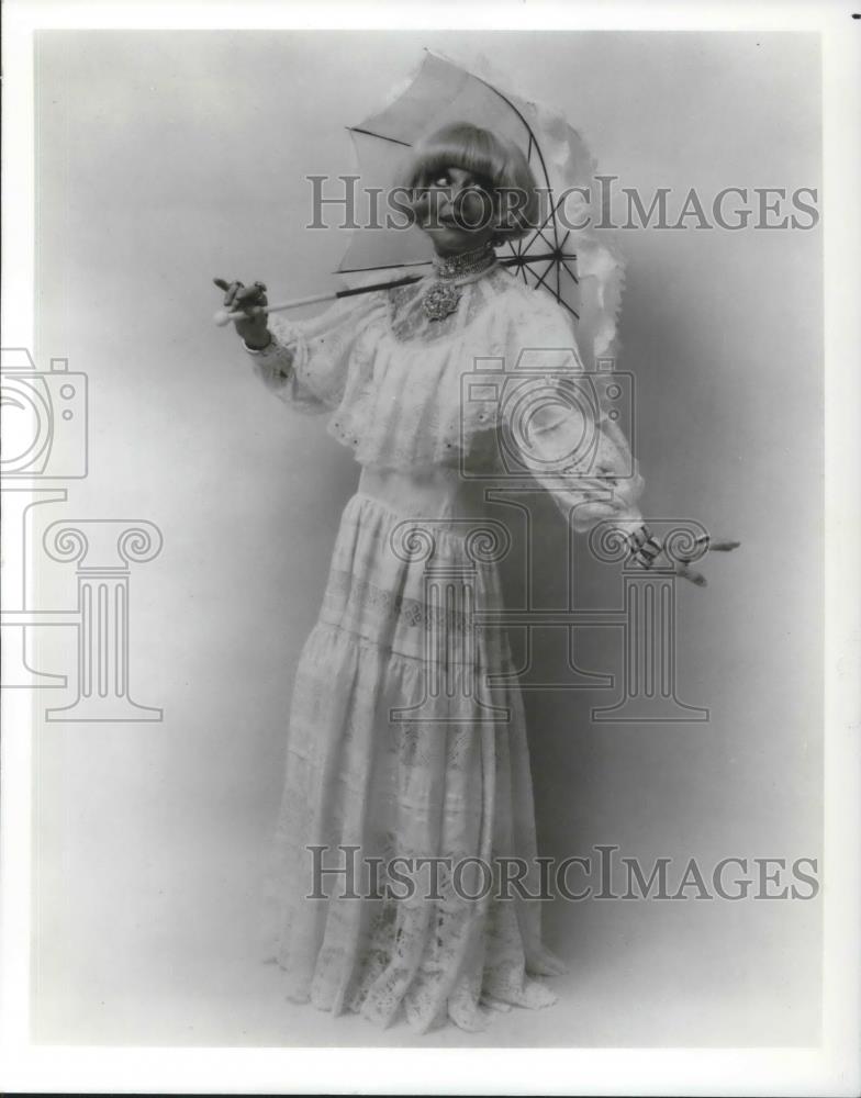 1981 Press Photo Carol Channing Actress Singer Entertainer - cvp07340 - Historic Images