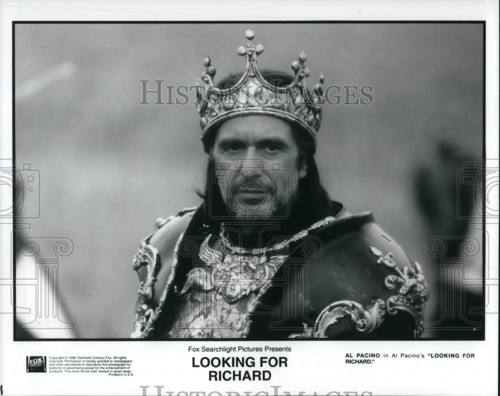 1996 Press Photo Movie Looking for Richard - cvp18610 - Historic Images