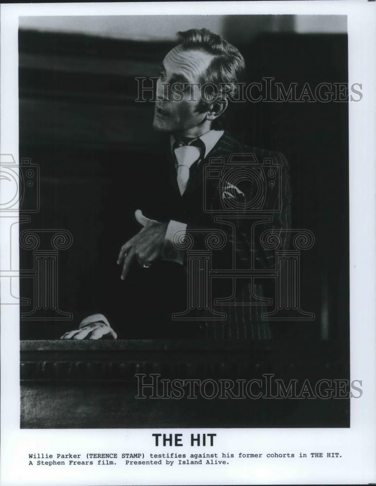 1984 Press Photo Terence Stamp in The Hit - cvp10804 - Historic Images