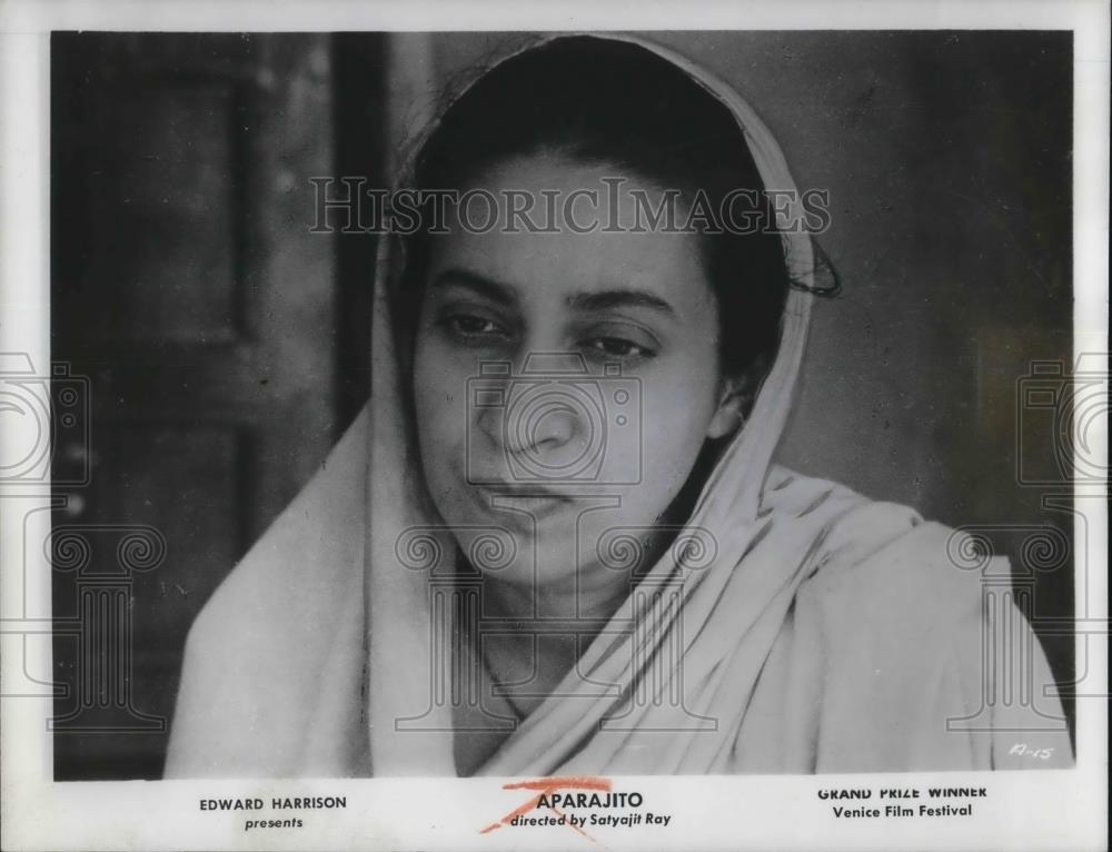 1959 Press Photo Karuna Banerji In Aparajito - cvp15109 - Historic Images
