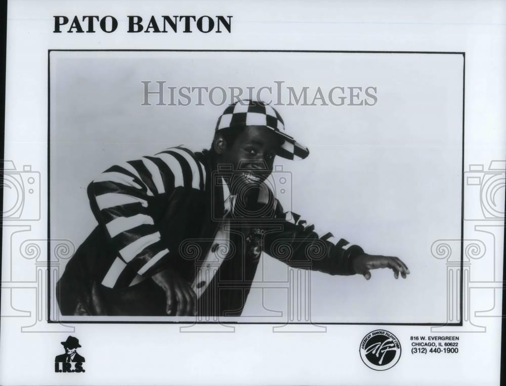 1992 Press Photo Pato Banton British reggae star - cvp15108 - Historic Images