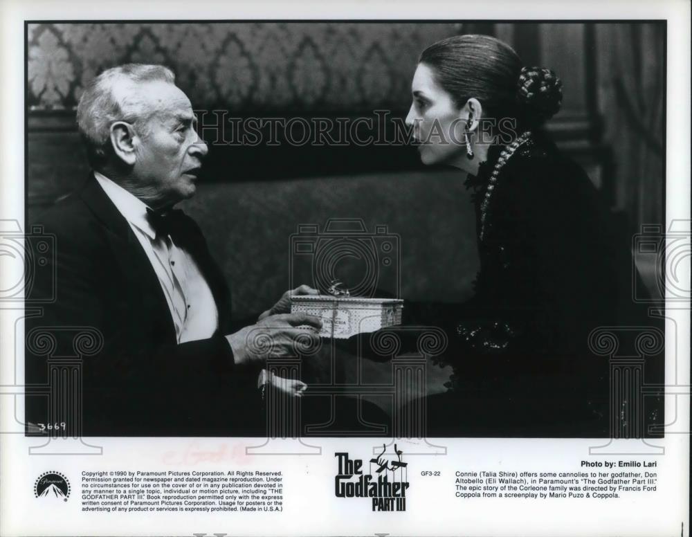 1991 Press Photo Movie The Godfather III - cvp19015 - Historic Images