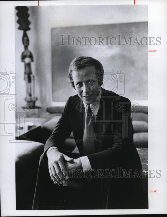 1975 Press Photo Aldo Cipullo, jewelry designer - cva11078 - Historic Images