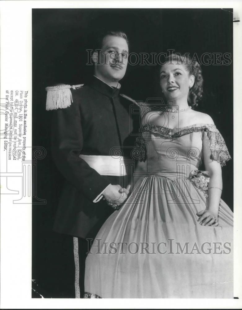 1988 Press Photo Stan and Jan Downs Actor Actress Cain Park and Follies - Historic Images
