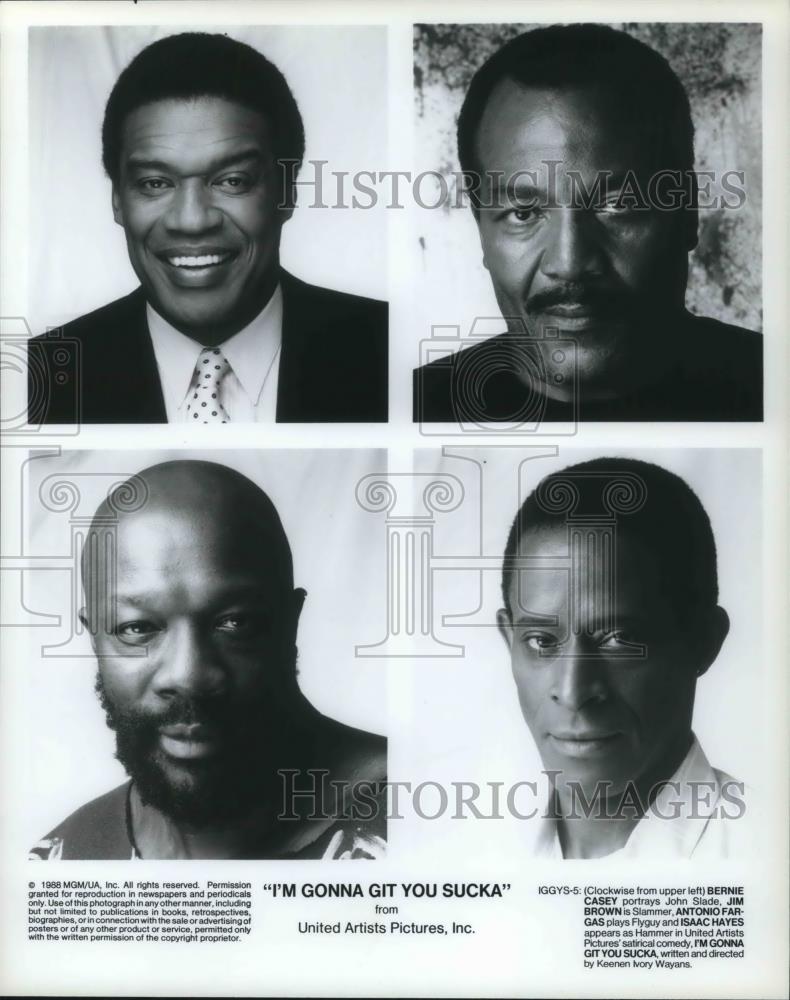 1991 Press Photo Keenen Ivory Wayans and Dawnn Lewis I'm Gonna Git you Sucka - Historic Images