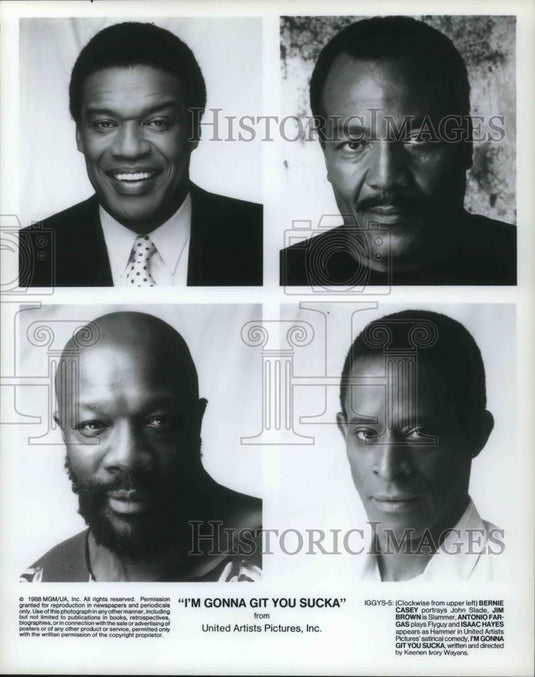 1991 Press Photo Keenen Ivory Wayans and Dawnn Lewis I'm Gonna Git you Sucka - Historic Images