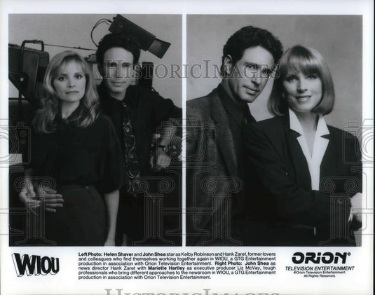 1990 Press Photo Helen Shaver & John Shea in WIOU - cvp19219 - Historic Images