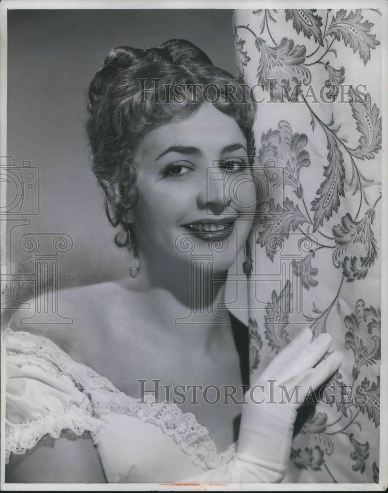 1959 Press Photo Rosalind Elias in Eugene Onegin Metropolitan Opera Singer - Historic Images