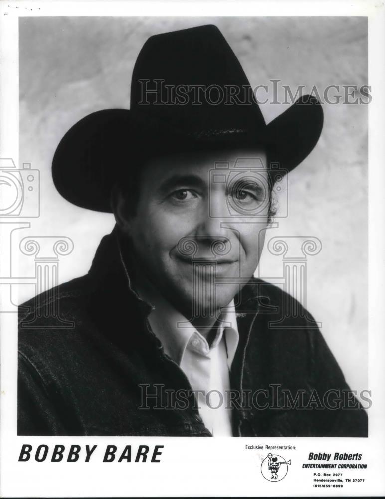 1988 Press Photo Bobby Bare Musician - cvp14661 - Historic Images