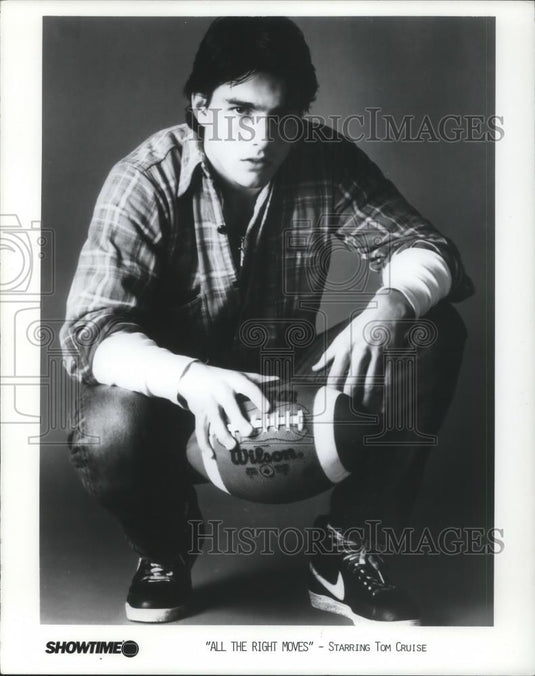 1985 Press Photo Tom Cruise in All the Right Moves - cvp01460 - Historic Images