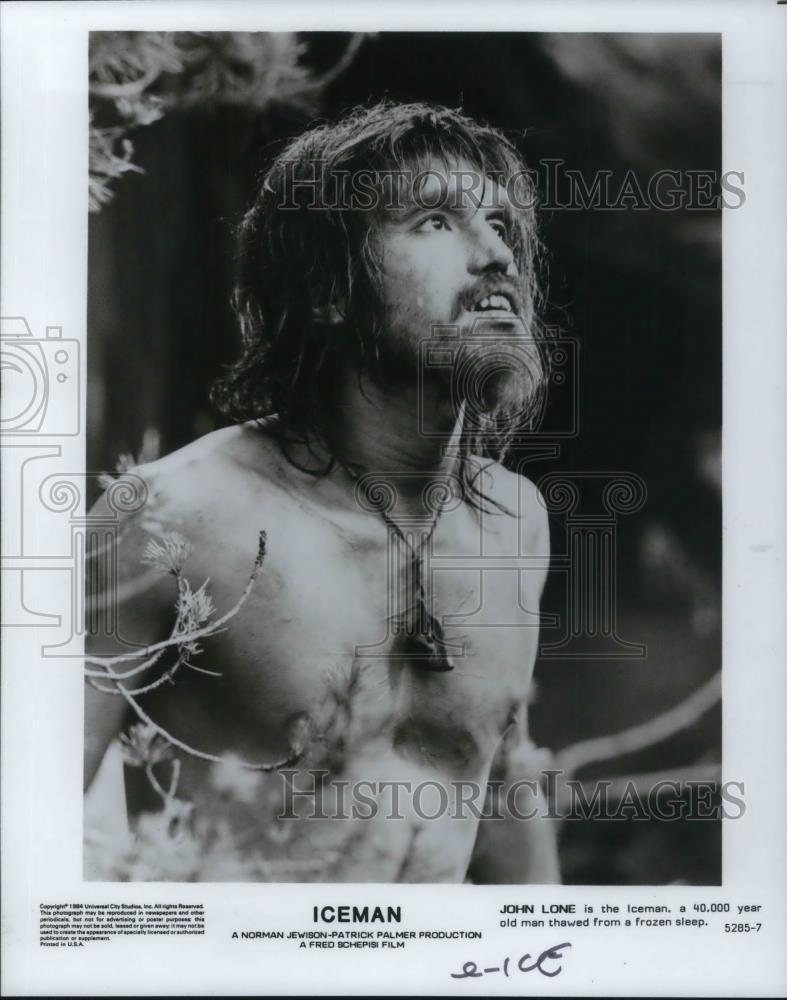 1984 Press Photo John Lone in Iceman - cvp18854 - Historic Images