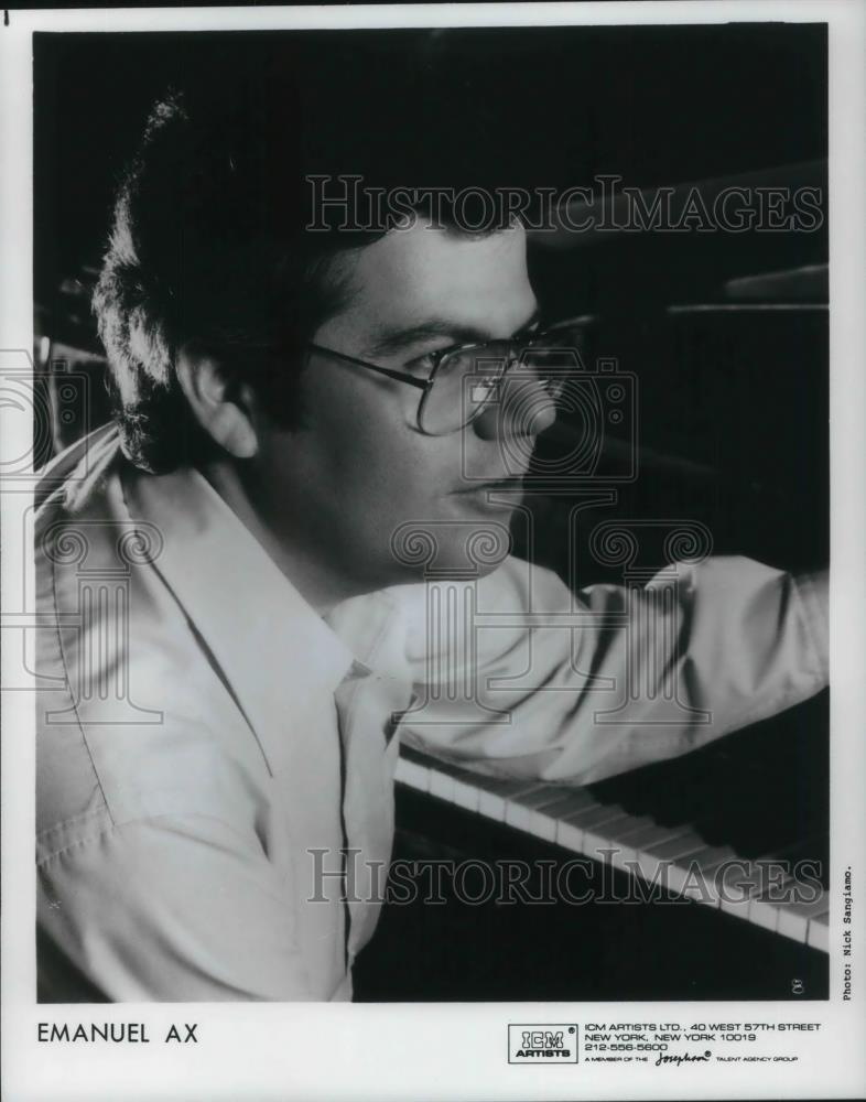 1987 Press Photo Emanuel Ax - cvp15510 - Historic Images