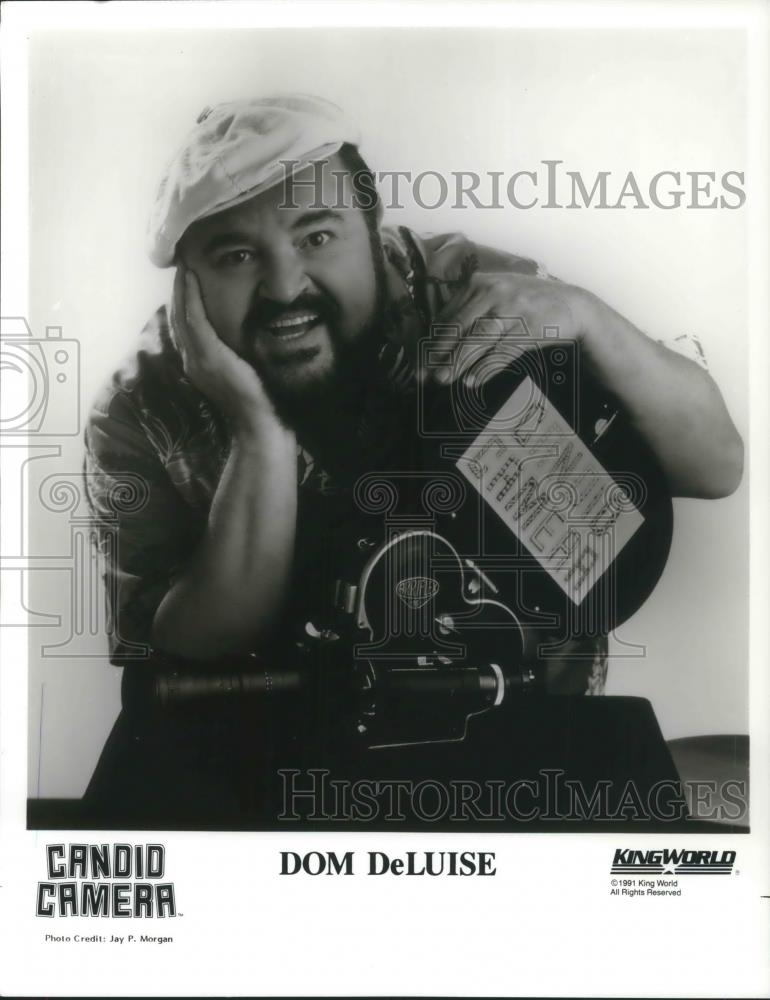 1991 Press Photo Dom DeLuise on Candid Camera - cvp08867 - Historic Images