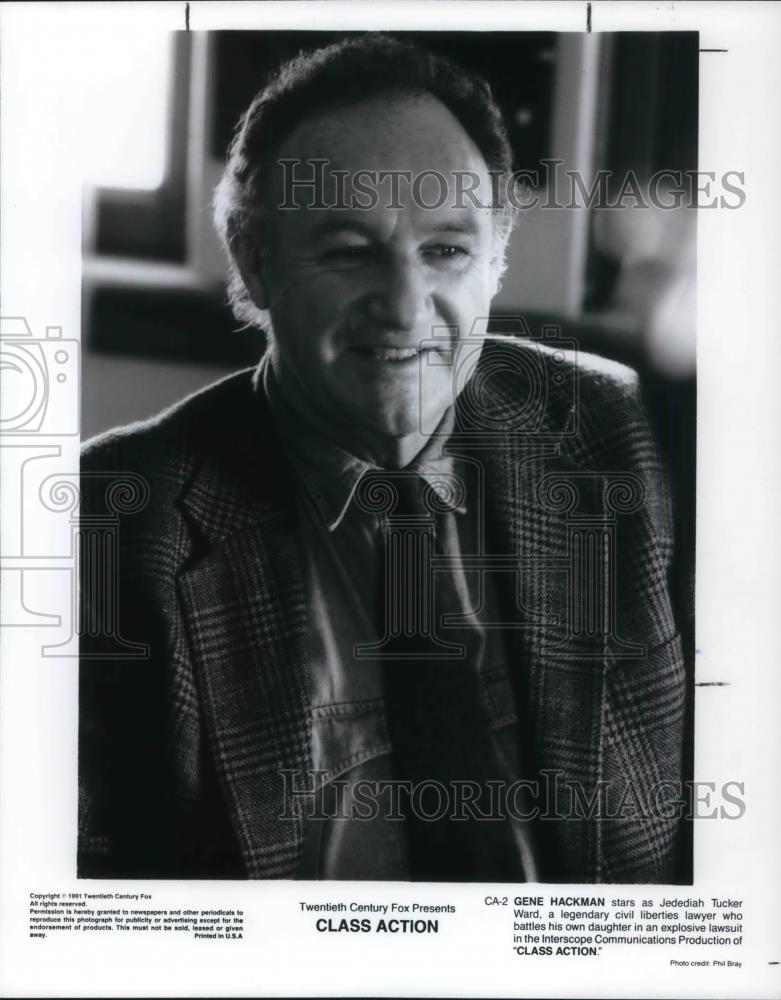 1991 Press Photo Gene Hackman in Class Action - cvp17674 - Historic Images