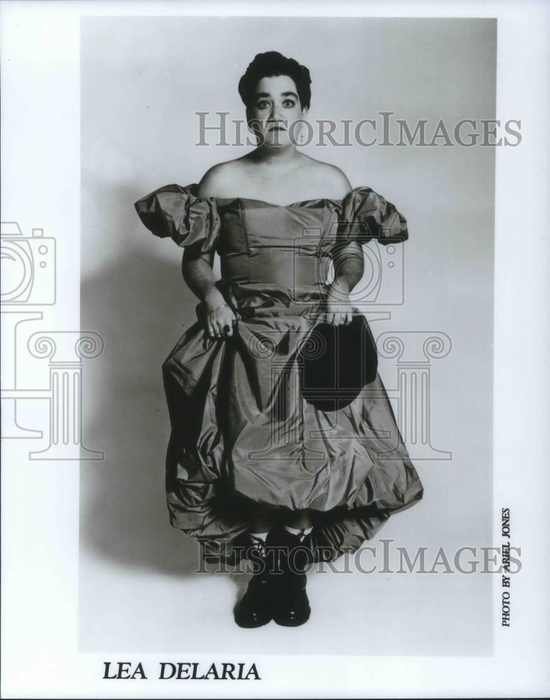 1992 Press Photo Lea Delaria Comedian Actress Jazz Musician - cvp03955 - Historic Images