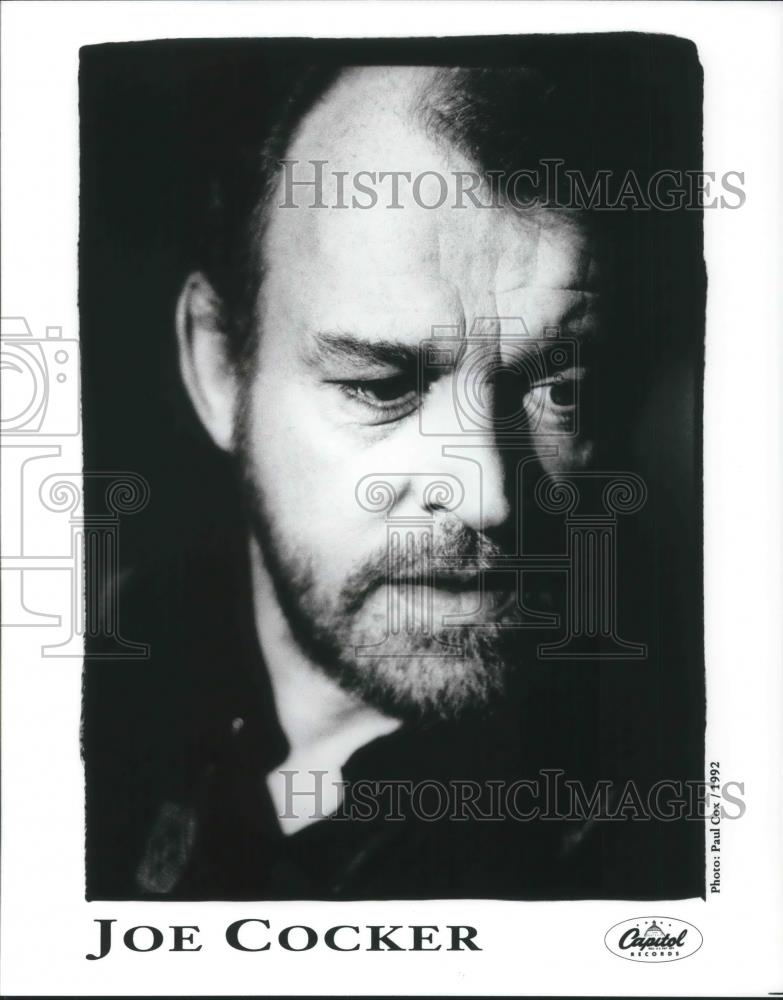 1993 Press Photo Joe Cocker Musician - cvp04271 - Historic Images