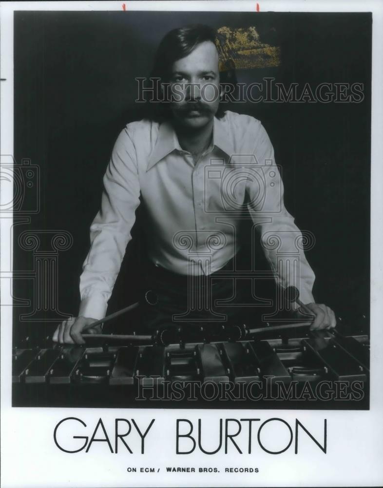 1979 Press Photo Gary Burton Jazz Vibraphone Player Composer - cvp07077 - Historic Images