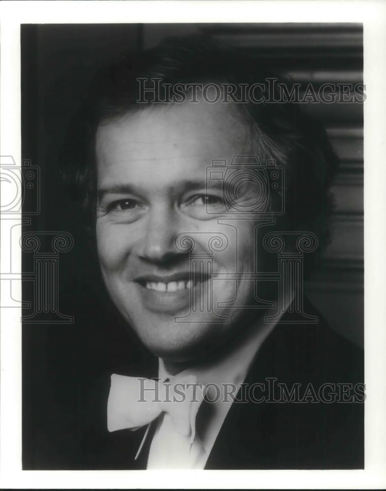 1980 Press Photo Edo de Waart Music Director San Francisco Symphony Orchestra - Historic Images