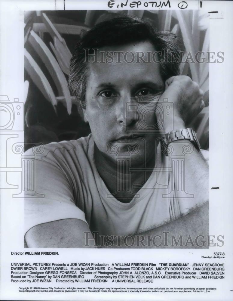 1990 Press Photo Director William Friedkin The Guardian - cvp18143 - Historic Images